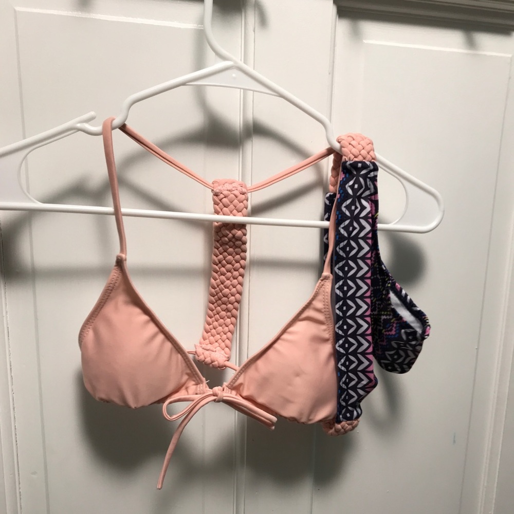 Braided racer back bikini